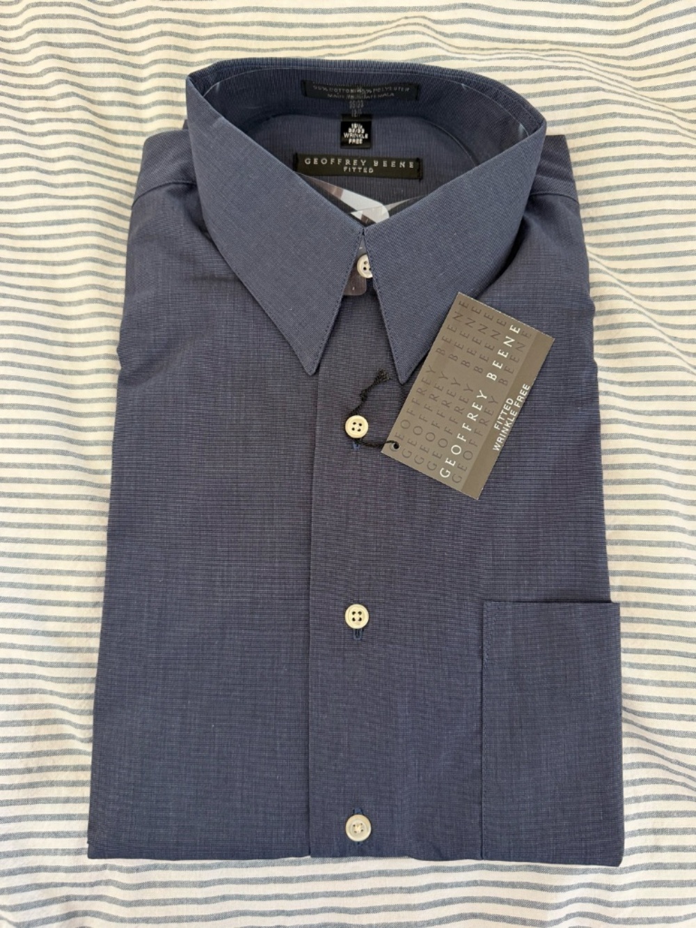 NWT Geoffrey Beene Men's Shirt, size 15.5
